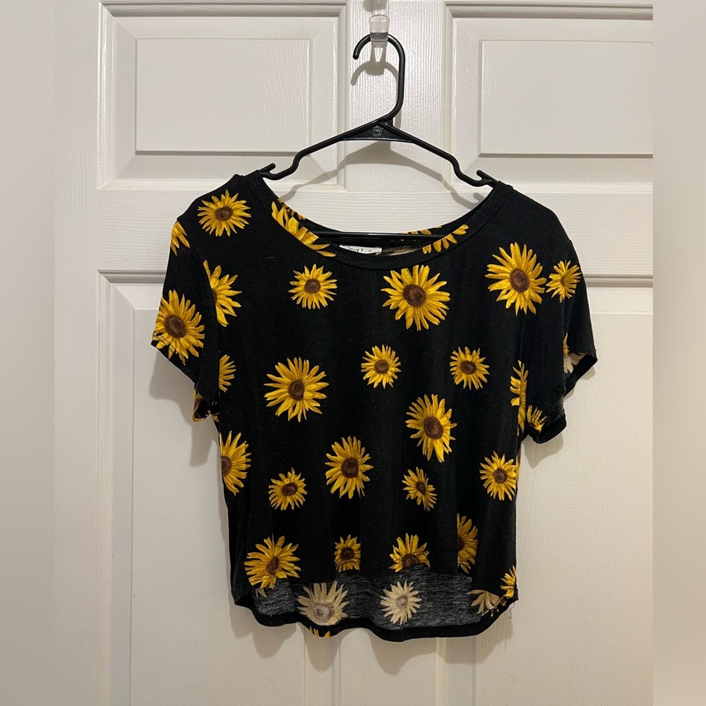 Sunflower Crop Top